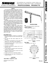 Shure SM80-LC User manual