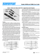 Shure WM98 User manual