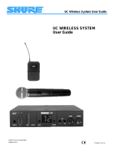 Shure UC Wireless System User manual