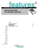 Siemens Fujitsu Pocket LOOX Modular Handheld 600 User manual