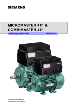 Siemens MICROMASTER 411 User manual