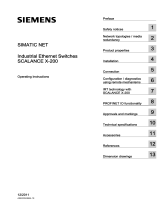 Siemens SCALANCE X-200 User manual