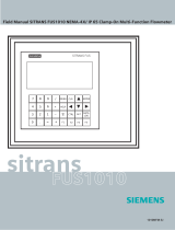 Siemens FUS1010 User manual