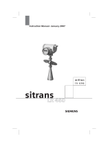 Siemens SITRANS LR 460 User manual