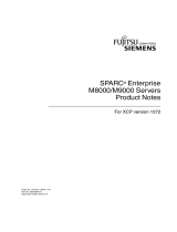 Fujitsu Siemens Computers SPARC Enterprise M9000 User manual