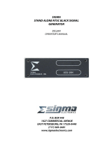 Sigma BSG26N User manual