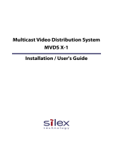 Silex technology Multicast Video Distribution System MVDS X-1 User manual