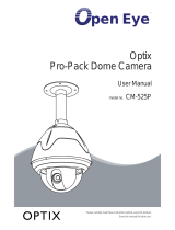 OpenEye Optix CM-525P User manual