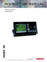 Simrad AP50 User manual