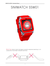 SimWatch SSW-01 Owner's manual