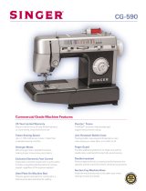 SINGER CG-590 User manual