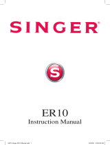 SINGER ER-10 User manual