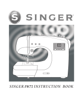 SINGER FW75 User manual