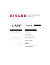 SINGER WT5113 User manual