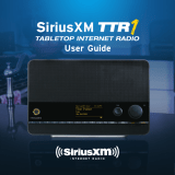 Sirius Satellite Radio TTR1 User manual