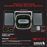 Sirius Satellite Radio XS097 User manual