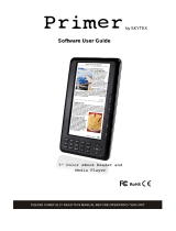 SKYTEX Primer SX-EB700 Owner's manual
