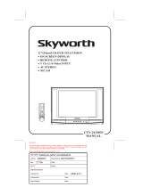 Skyworth CTV-21T05N User manual
