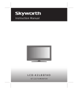 Skyworth LCD-42L8EFHD User manual