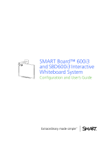 SMART Technologies Board 600 Series User manual