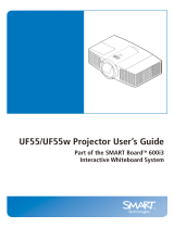 SMART Technologies UF55 User manual