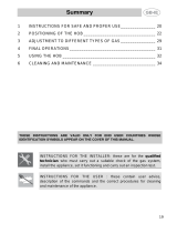 Smeg PGF75-2 User manual