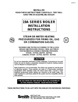 Smith Cast Iron Boilers 19A SERIES User manual
