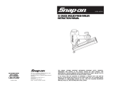 Snap-On 870013 User manual