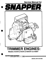 Snapper 214DCST User manual