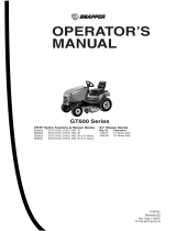 Snapper GT 600 Series User manual