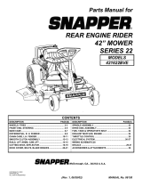 Snapper 421622BVE User manual