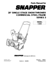 Snapper C3203 User manual
