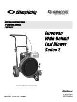 Snapper LBC6152BV User manual