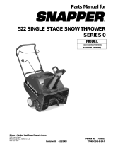 Snapper ESS50220E (7800083), SS50220E (7800080) User manual