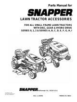 Snapper Lawn Mower Accessory User manual