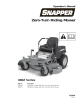 Snapper - Agco Lawn Mower 5900528 User manual