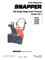 Snapper SS5200E User manual