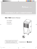 Soleus Air MAC 7500 User manual