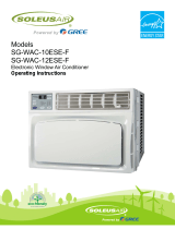 Soleus Air SG-WAC-12ESE-C User manual