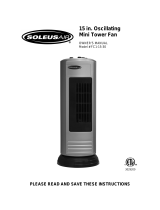 Soleus Air FC1-15-30 User manual