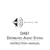 Sonance DAB1 User manual
