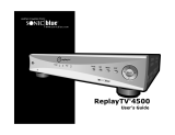 Sonic Blue Blue ReplayTV 4500 User manual