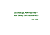 Sony Ericsson P990 User manual