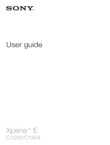 Sony Ericsson Xperia E User guide