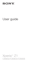 Sony Ericsson C6903 User manual