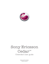 Sony Cedar Cedar Owner's manual