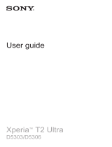 Sony D D5306 User guide