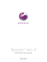 Sony Xperia Arc S User manual