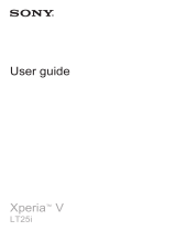 Sony Ericsson Xperia V User guide