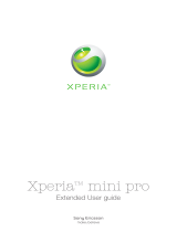 Sony Xperia Mini Pro SK17i User guide